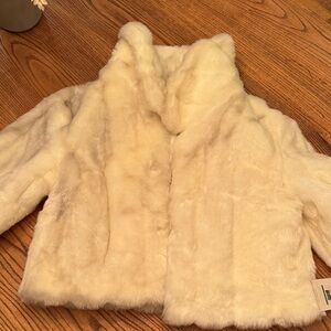Calvin Klein Cream Teddy Jacket